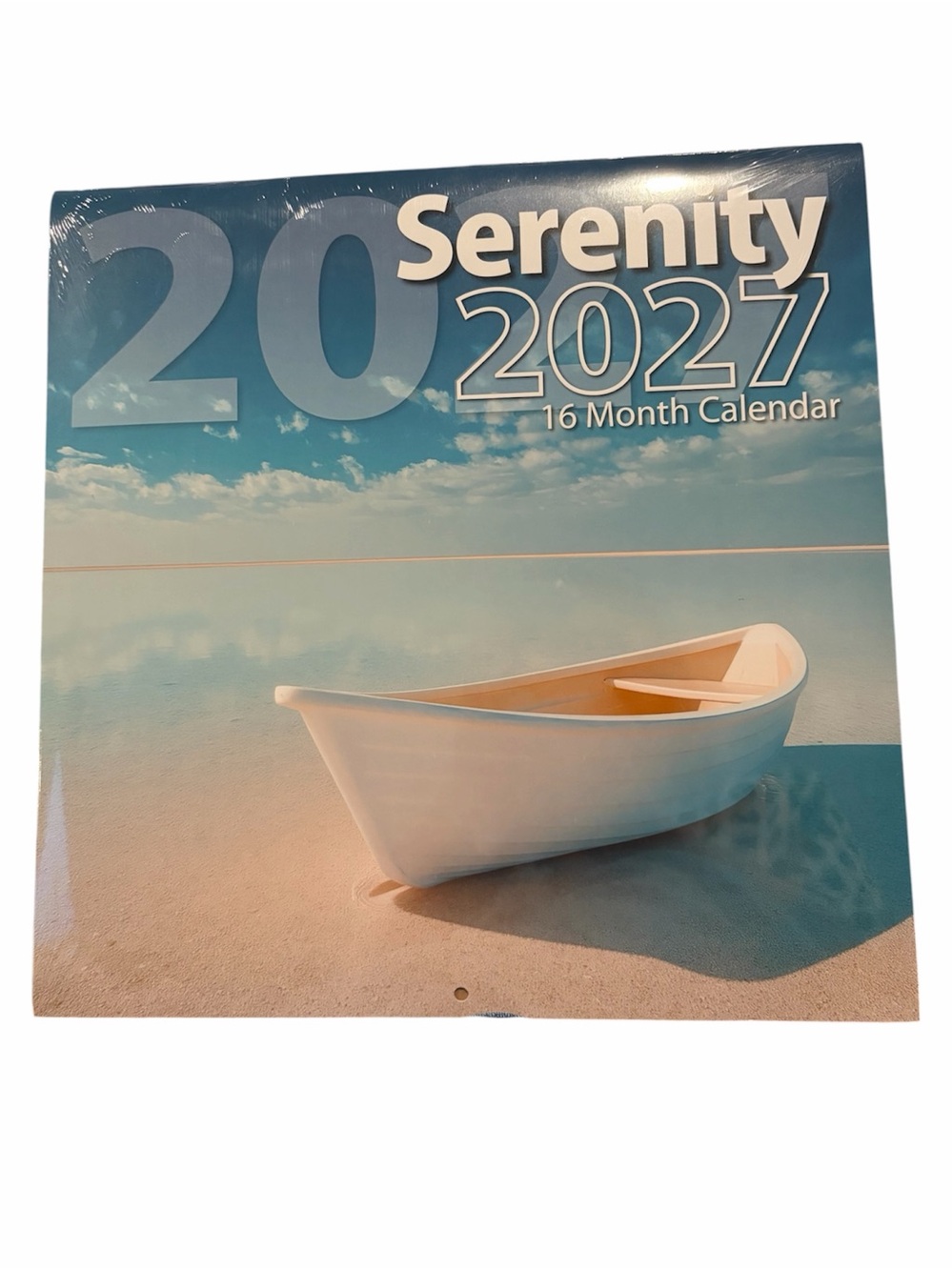 Serenity Wall 2027 16 Month Calendar — Calming Nature Scenes